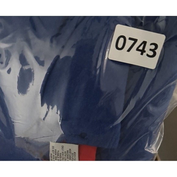 Kansas Jayhawks Mascot Logo Stadium Athletics Hoodie Pullover LG Y2K Cut Neck - Picture 11 of 11